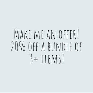 ✨ Offers welcome! ✨